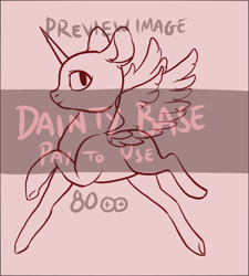 Size: 900x1000 | Tagged: safe, artist:lavvythejackalope, oc, oc only, alicorn, pony, alicorn oc, bald, base, horn, obtrusive watermark, pay to use, solo, watermark, wings