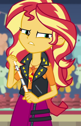 Size: 696x1080 | Tagged: safe, screencap, sunset shimmer, equestria girls, equestria girls specials, g4, my little pony equestria girls: better together, my little pony equestria girls: rollercoaster of friendship, cropped, solo