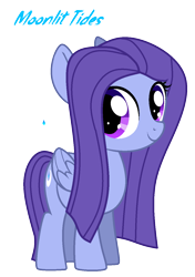 Size: 960x1364 | Tagged: safe, artist:hate-love12, oc, oc only, oc:moonlit tides, pegasus, pony, female, filly, simple background, solo, transparent background