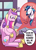 Size: 4800x6600 | Tagged: safe, alternate version, artist:pembroke, princess cadance, shining armor, alicorn, pony, g4, age regression, baby, baby pony, belly, big belly, cadance pregnant with shining armor, cadancepred, commission, dialogue, female, fetish, fetus, foal, good clean married vore, implied unbirthing, internal, male, marriage, married, married couple, pregdance, pregnant, ship:shiningcadance, shipping, straight, umbilical cord, unbirthing, vore