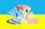 Size: 500x333 | Tagged: safe, fluttershy, rainbow dash, fame and misfortune, g4, my little pony: friendship is magic, flag, hug, ukraine