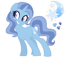 Size: 1900x1544 | Tagged: safe, artist:magicuniclaws, oc, oc only, pony, unicorn, female, magical lesbian spawn, mare, offspring, parent:minuette, parent:trixie, simple background, solo, transparent background