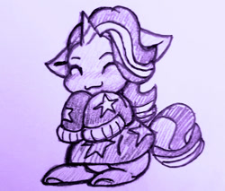 Size: 1280x1093 | Tagged: safe, artist:zutcha, starlight glimmer, pony, unicorn, g4, clothes, solo, sweater, traditional art