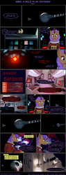Size: 800x2115 | Tagged: safe, artist:thedigodragon, oc, kirin, comic:friendship is dragons, 2001: a space odyssey, clothes, collaboration, comic, dialogue, kirin oc, space