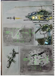 Size: 1388x1920 | Tagged: safe, artist:eds233, pony, ah-1 cobra, fanfic art, military, traditional art, vietnam war, weapon