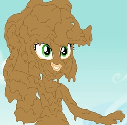 Size: 729x718 | Tagged: safe, artist:amateur-draw, edit, edited screencap, screencap, applejack, human, equestria girls, g4, my little pony equestria girls: better together, the finals countdown, clothes, covered in mud, female, mud, mud edit, mud play, muddy, show accurate, wet and messy
