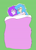 Size: 2870x4036 | Tagged: safe, artist:darkspyro19, oc, oc only, oc:mable syrup, oc:musicallie, human, equestria girls, g4, bed, blue hair, blushing, cuddling, deaf, gay, green background, happy, humanized, male, purple hair, simple background