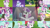 Size: 1280x721 | Tagged: safe, edit, edited screencap, editor:quoterific, screencap, apple bloom, rarity, sweetie belle, pony, unicorn, bloom & gloom, brotherhooves social, flight to the finish, forever filly, g4, owl's well that ends well, sisterhooves social, sleepless in ponyville, surf and/or turf, the break up breakdown, the cart before the ponies, the one where pinkie pie knows, the show stoppers, twilight time, :o, carousel boutique, cute, diasweetes, female, filly, helmet, mare, microphone, night, open mouth, sad, sadorable, singing, smiling