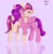 Size: 1853x1893 | Tagged: safe, artist:artagony, pipp petals, zipp storm, pegasus, pony, g5, eyes closed, female, hug, mare, one eye closed, raised hoof, reflection, royal sisters (g5), sibling love, siblings, signature, simple background, sisterly love, sisters, smiling
