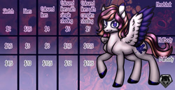 Size: 1280x659 | Tagged: safe, artist:system-destroyer, artist:technodjent, oc, oc only, pegasus, pony, advertisement, commission, commission info, pegasus oc, solo