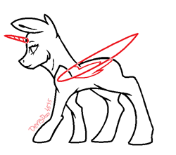 Size: 568x503 | Tagged: safe, artist:cookietasticx3, oc, oc only, alicorn, pony, alicorn oc, bald, base, blushing, chest fluff, horn, lineart, signature, simple background, smiling, solo, white background, wings