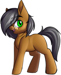 Size: 360x444 | Tagged: safe, artist:notetaker, oc, oc only, oc:notetaker, earth pony, pony, male, simple background, solo, transparent background