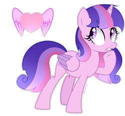 Size: 3300x3080 | Tagged: safe, artist:starshine-sentryyt, oc, oc only, alicorn, pony, female, high res, mare, simple background, solo, transparent background, two toned wings, wings