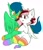 Size: 872x1024 | Tagged: safe, artist:telsa, oc, oc only, oc:crystal rain, oc:toricelli, hippogriff, pegasus, pony, amputee, clothes, holding hooves, rainbow socks, sketch, socks, striped socks