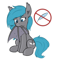 Size: 3000x3000 | Tagged: safe, artist:yognaughtsteve, oc, oc only, oc:midnight dagger, bat pony, pony, grooming, high res, nom, preening, simple background, solo, transparent background