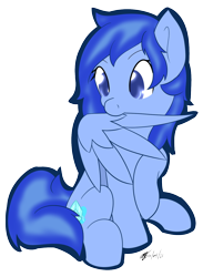 Size: 1100x1500 | Tagged: safe, artist:icy wings, oc, oc only, oc:frost soar, pegasus, pony, grooming, preening, simple background, solo, transparent background