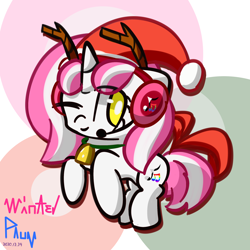 Size: 2480x2480 | Tagged: safe, artist:half note, oc, oc:half note, oc:note beat, pony, unicorn, high res, horn