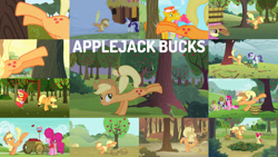 Size: 1280x721 | Tagged: safe, edit, edited screencap, editor:quoterific, screencap, apple bloom, applejack, carrot cake, cup cake, fluttershy, pinkie pie, pound cake, rainbow dash, rarity, earth pony, pegasus, pony, unicorn, apple family reunion, baby cakes, bats!, buckball season, fall weather friends, friendship is magic, g4, going to seed, honest apple, look before you sleep, magical mystery cure, not asking for trouble, simple ways, the super speedy cider squeezy 6000, 8, a true true friend, apple, apple bloom's bow, applebucking, applejack's hat, bow, bucket, butt, compilation, cowboy hat, cute, dodgeball, element of generosity, female, filly, food, glowing horn, hair bow, hat, horn, jackabetes, magic, magic aura, male, mare, open mouth, pinkamena diane pie, plot, rearity, siblings, smiling, stallion, swapped cutie marks, tree