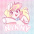 Size: 1917x1918 | Tagged: safe, artist:ninnydraws, oc, oc only, oc:ninny, pony, badge, blushing, bowtie, bust, looking at you, solo