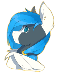 Size: 1277x1617 | Tagged: safe, artist:cookietasticx3, oc, oc only, oc:cyclone, pegasus, pony, bust, pegasus oc, simple background, solo, transparent background, wings