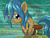 Size: 800x600 | Tagged: safe, artist:rangelost, oc, oc only, oc:windcaller, earth pony, pony, cyoa:d20 pony, everfree forest, forest, looking at you, male, pixel art, solo, stallion, sword, tree, weapon