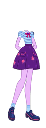 Size: 536x1487 | Tagged: artist needed, source needed, safe, edit, equestria girls, g4, my little pony equestria girls: better together, female, headless, photo, simple background, white background