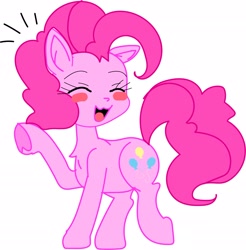 Size: 2262x2301 | Tagged: safe, pinkie pie, earth pony, pony, g4, anime style, cute, high res
