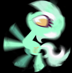 Size: 960x970 | Tagged: safe, artist:spacekitsch, edit, lyra heartstrings, pony, unicorn, g4, animated, meme, not salmon, solo, sound, speen, spinning, vinesauce, vinny (vinesauce), wat, webm, you spin me right round