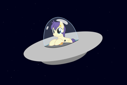 Size: 1500x1000 | Tagged: safe, artist:mightyshockwave, star dancer, earth pony, pony, g4, female, mare, space, space pony, star dancer appreciation collab, ufo