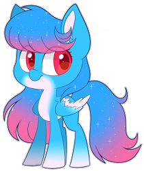 Size: 1611x1908 | Tagged: safe, artist:jetjetj, oc, oc only, oc:snow cone, pegasus, pony, chibi, commission, female, mare, simple background, solo, transparent background, ych result