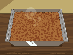 Size: 800x600 | Tagged: safe, artist:rangelost, cyoa:d20 pony, apple crisp (food), food, kitchen, no pony, pan, pixel art