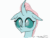 Size: 864x648 | Tagged: safe, artist:johnerose126, ocellus, changedling, changeling, g4, animated, blushing, cute, diaocelles, female, frame by frame, gif, smiling, solo