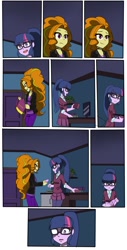 Size: 746x1469 | Tagged: safe, artist:nekojackun, adagio dazzle, sci-twi, twilight sparkle, equestria girls, g4, comic