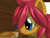 Size: 800x600 | Tagged: safe, artist:rangelost, oc, oc only, oc:trailblazer, earth pony, pony, cyoa:d20 pony, book, bookshelf, bust, female, indoors, mare, pixel art, solo