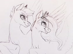 Size: 2048x1527 | Tagged: safe, artist:superduperath, pipp petals, zipp storm, pegasus, pony, g5, duo, female, mare, siblings, sisters, sketch, skinny pipp