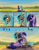 Size: 1725x2199 | Tagged: safe, artist:elisdoominika, oc, oc only, oc:cosmia nebula, oc:sweet elis, earth pony, pony, birthday, birthday gift, blushing, comic, cuddling, cute, happy birthday, hug, scenery, smiling, sunset, wholesome