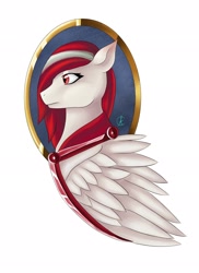 Size: 1488x2048 | Tagged: safe, artist:cynfularts, pegasus, pony, bust, portrait, solo