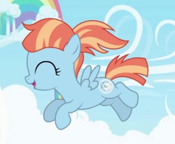 Size: 820x676 | Tagged: safe, artist:razorbladetheunicron, windy whistles, pony, g4, cropped, cute, female, filly, solo, windybetes, younger