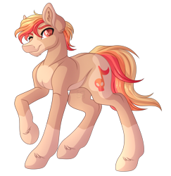 Size: 2748x2826 | Tagged: safe, artist:amazing-artsong, oc, oc only, oc:sol singer, earth pony, pony, high res, male, simple background, solo, stallion, transparent background