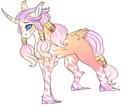 Size: 1011x880 | Tagged: safe, artist:malinraf1615, oc, oc only, pony, unicorn, female, magical lesbian spawn, mare, offspring, parent:fluttershy, parent:rarity, parents:flarity, simple background, solo, tail feathers, transparent background