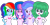 Size: 2091x1051 | Tagged: safe, artist:rjp.rammy, artist:徐詩珮, oc, oc:choi sky, oc:hsu amity, oc:rainbow eevee, oc:stardustcane moonshine, equestria girls, g4, base used, equestria girls-ified, female, group, simple background, transparent background