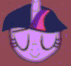 Size: 488x450 | Tagged: safe, screencap, twilight sparkle, alicorn, pony, deep tissue memories, spoiler:deep tissue memories, spoiler:mlp friendship is forever, animated, cropped, eyes closed, faic, female, gif, invisible stallion, lip bite, mare, out of context, solo, twilight sparkle (alicorn), twilight sparkle is best facemaker
