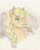 Size: 1694x2135 | Tagged: safe, artist:cindertale, oc, oc only, earth pony, pony, braid, bust, earth pony oc, not applejack, solo, traditional art