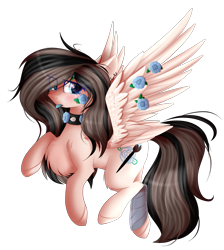 Size: 2307x2572 | Tagged: safe, artist:mediasmile666, oc, oc only, pegasus, pony, chest fluff, female, high res, looking at you, mare, simple background, solo, spread wings, tongue out, transparent background, wings