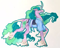 Size: 1920x1542 | Tagged: safe, artist:oneiria-fylakas, mistmane, pony, g4, solo, traditional art