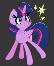 Size: 1841x2239 | Tagged: safe, artist:kindakismet, twilight sparkle, alicorn, pony, g4, black background, cute, female, mare, simple background, solo, stars, twiabetes, twilight sparkle (alicorn)