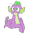Size: 1280x1422 | Tagged: safe, artist:serfuzzypushover, spike, dragon, cute, male, simple background, sitting, smiling, solo, spikabetes, transparent background, winged spike, wings