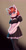 Size: 1000x1946 | Tagged: safe, artist:mrscroup, oc, oc only, oc:flake, unicorn, anthro, anthro oc, blushing, clothes, female, horn, maid, solo, unicorn oc