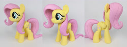 Size: 5184x1920 | Tagged: safe, artist:sparkle257, fluttershy, pony, g4, figurine, irl, photo, solo, toy