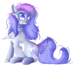 Size: 2571x2333 | Tagged: safe, artist:mediasmile666, oc, oc only, earth pony, pony, collar, female, high res, looking up, mare, simple background, solo, transparent background